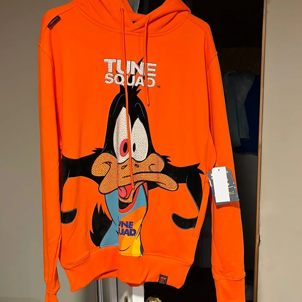 LOONY TOON SPACE JAM HOODIE / Size L / Brand New - Picture 1 of 4